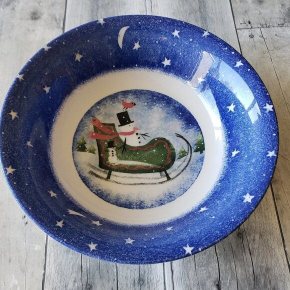 Winter Wonderland by Deb Mores Serving Dish - Picture 1 of 5